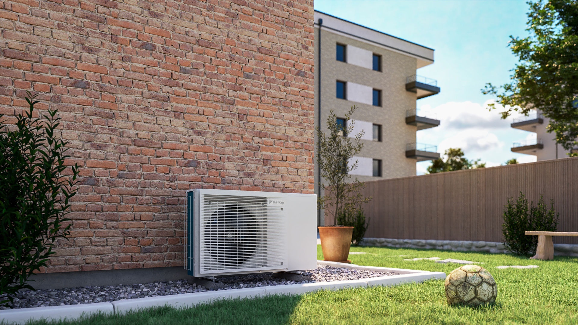 Zewnętrzna instalacja Daikin