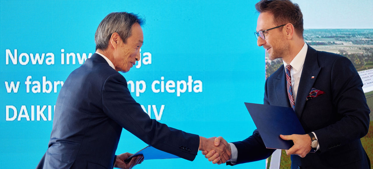 Daikin Europe inwestuje 300 mln euro w nową fabrykę pomp ciepła w