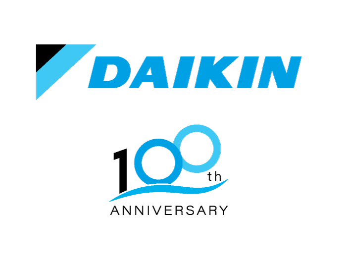 Daikin 100 Years banner